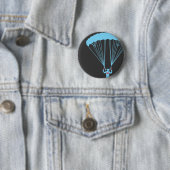 Badge Rond 5 Cm skydive suicide (En situation)