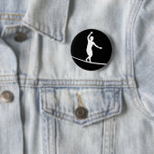Badge Rond 5 Cm Slackline (En situation)