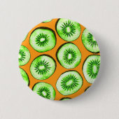 Badge Rond 5 Cm Slices Kiwi (Devant)