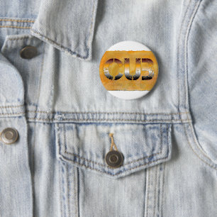 Badge Rond 5 Cm SlipperyJoe's ourson culturellement ancré LGBTQIA+