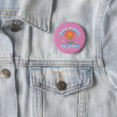Badge Rond 5 Cm Slogan Super pour un séjour positif (En situation)