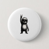 Badge Rond 5 Cm Sloth Rocking Dance (Devant)