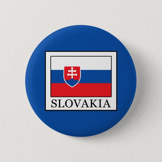 Badge Rond 5 Cm Slovaquie (Devant)