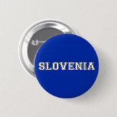 Badge Rond 5 Cm Slovénie (Devant & derrière)