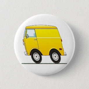 Badge Rond 5 Cm Smart Van Yellow