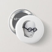 Badge Rond 5 Cm SmartAnonymous071009 (Devant & derrière)