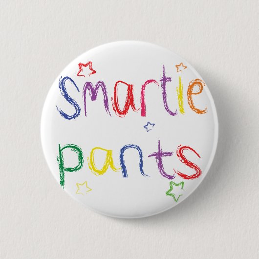 Badge Rond 5 Cm Smartie halète des félicitations d'amusement (Devant)