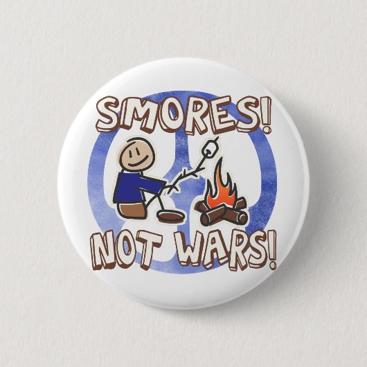 Badge Rond 5 Cm S'mores pas lutte bouton (Devant)