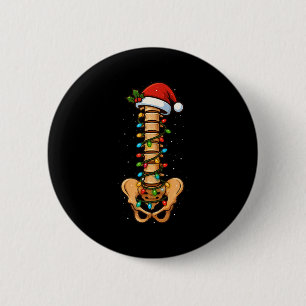Badge Rond 5 Cm Snal Cord Neurologue de Noël Sne Doctor Men Wom