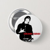 Badge Rond 5 Cm Snob de musique (Devant & derrière)
