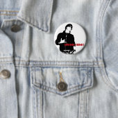 Badge Rond 5 Cm Snob de musique (En situation)