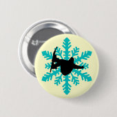Badge Rond 5 Cm Snowboard (Devant & derrière)