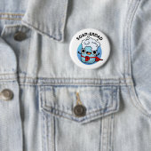 Badge Rond 5 Cm Soap-erdad Drôle savon Papa Pun (En situation)
