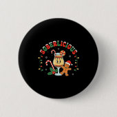 Badge Rond 5 Cm Soberlicious Sober Funny Sobriety Recovery Aa Na H (Devant)