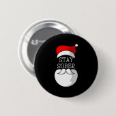 Badge Rond 5 Cm Sobriety Celebration Soberversary Christmas Stay S (Devant & derrière)