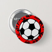 Badge Rond 5 Cm soccer. (Devant & derrière)