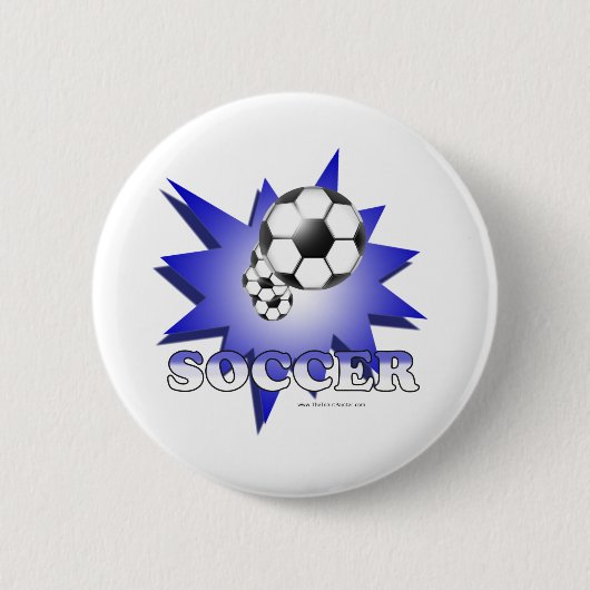 Badge Rond 5 Cm Soccer! (Devant)