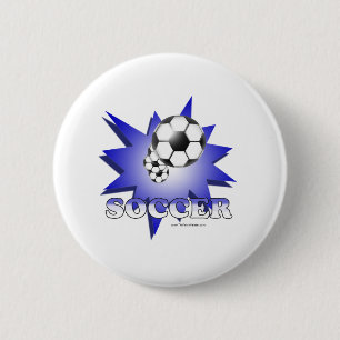 Badge Rond 5 Cm Soccer!