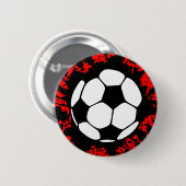 Badge Rond 5 Cm soccer. (Devant & derrière)