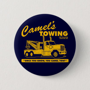 Badge Rond 5 Cm société du remorquage du chameau