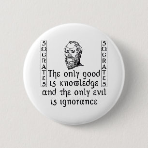 Badge Rond 5 Cm Socrates