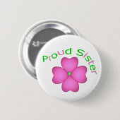 Badge Rond 5 Cm Soeur fière (Devant & derrière)