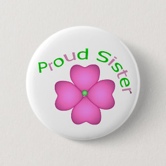 Badge Rond 5 Cm Soeur fière