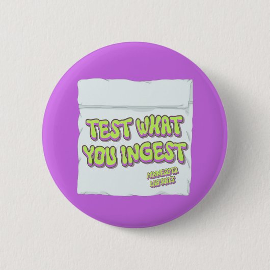 Badge Rond 5 Cm Sœurs de la réduction des risques testent ce que v (Devant)