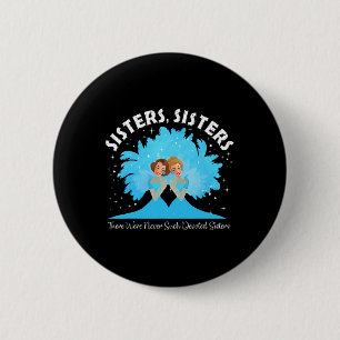 Badge Rond 5 Cm Soeurs White Christmas Movie 1954 Xmas Pajam