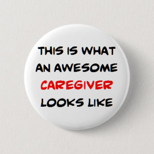 Badge Rond 5 Cm soignant, génial
