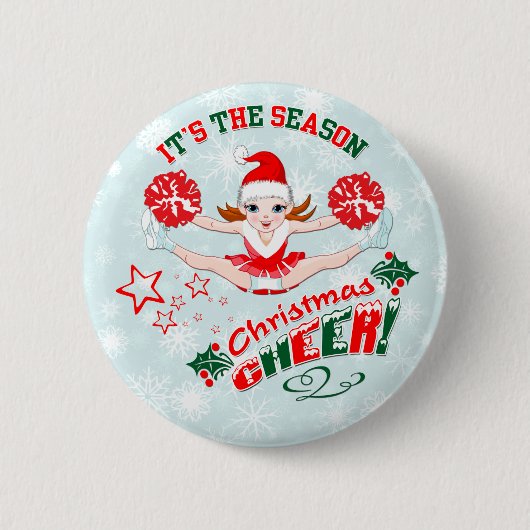 Badge Rond 5 Cm Soin de Noël (Devant)