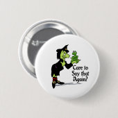 Badge Rond 5 Cm Soin pour dire cela encore (Devant & derrière)