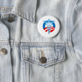 Badge Rond 5 Cm Soins pro-Obama (En situation)
