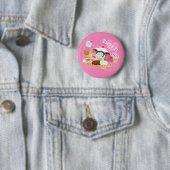 Badge Rond 5 Cm Soins sucrés (En situation)