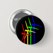 Badge Rond 5 Cm Soirée au moulin à vent (Devant & derrière)