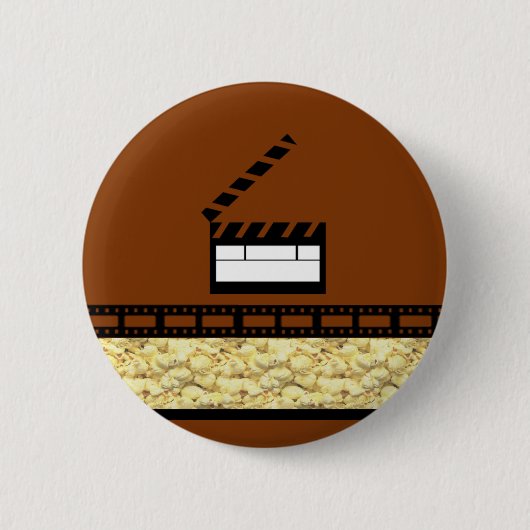 Badge Rond 5 Cm Soirée cinéma (Devant)