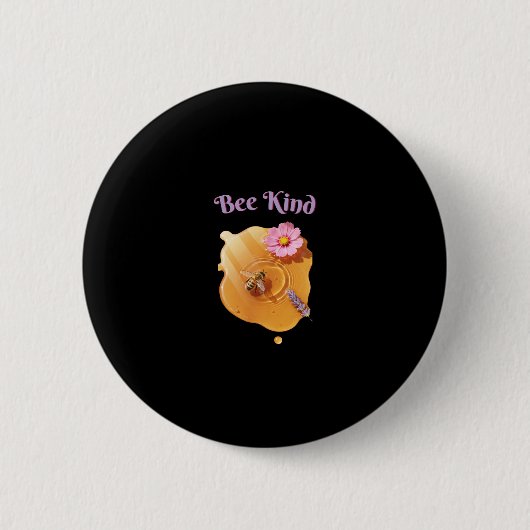 Badge Rond 5 Cm Sois Gentil (Devant)