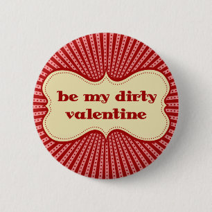 Badge Rond 5 Cm Sois Ma Sale Saint-Valentin