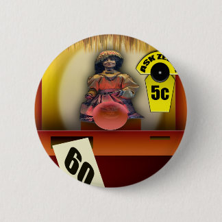 Badge Rond 5 Cm soixantième Anniversaire