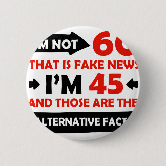 Badge Rond 5 Cm soixantième cadeaux d'anniversaire an