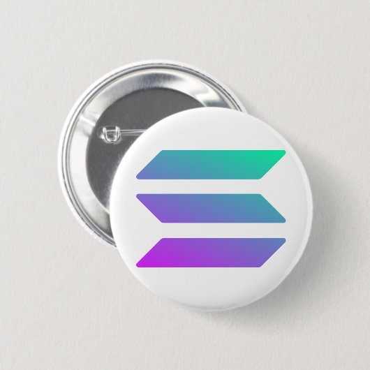 Badge Rond 5 Cm Solana (Devant & derrière)