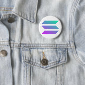 Badge Rond 5 Cm Solana (En situation)