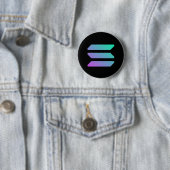 Badge Rond 5 Cm Solana (En situation)