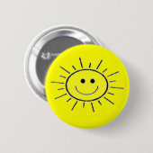 Badge Rond 5 Cm Soleil (Devant & derrière)