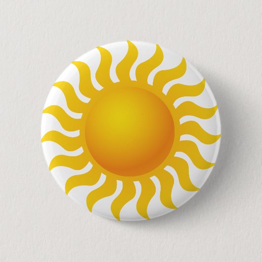 Badge Rond 5 Cm Soleil (Devant)