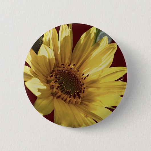 Badge Rond 5 Cm Soleil vers le haut (Devant)