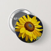 Badge Rond 5 Cm Solfette jaune (Devant & derrière)
