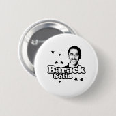 BADGE ROND 5 CM SOLIDE DE BARACK (Devant & derrière)