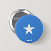 Badge Rond 5 Cm Somalie Drapeau charmant patriotique (Devant & derrière)