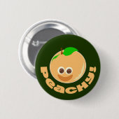 Badge Rond 5 Cm Sombre de Peachy (Devant & derrière)